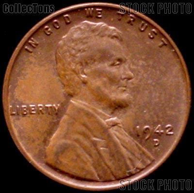 1942-D Wheat Penny Lincoln Wheat Cent Circulated G-4 or Better