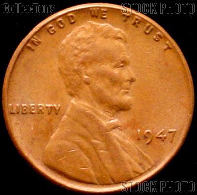 1947 Wheat Penny Lincoln Wheat Cent Circulated G-4 or Better