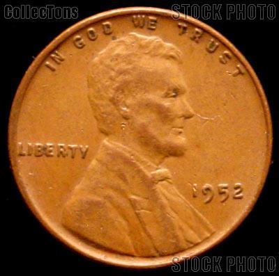 1952 Wheat Penny Lincoln Wheat Cent Circulated G-4 or Better
