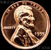 1955 Wheat Penny Lincoln Wheat Cent Gem PROOF RED