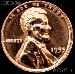 1955 Wheat Penny Lincoln Wheat Cent Gem PROOF RED