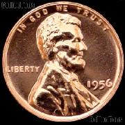 1956 Wheat Penny Lincoln Wheat Cent Gem PROOF RED