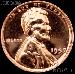 1957 Wheat Penny Lincoln Wheat Cent Gem PROOF RED