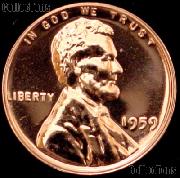 1959 Lincoln Memorial Penny Lincoln Cent Gem PROOF RED Penny