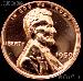 1959 Lincoln Memorial Penny Lincoln Cent Gem PROOF RED Penny