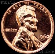 1960 Large Date Lincoln Memorial Penny Lincoln Cent Gem PROOF RED Penny