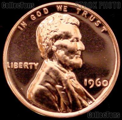 1960 Small Date Lincoln Memorial Penny Lincoln Cent Gem PROOF RED Penny