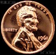 1961 Lincoln Memorial Penny Lincoln Cent Gem PROOF RED Penny
