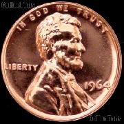 1964 Lincoln Memorial Penny Lincoln Cent Gem PROOF RED Penny