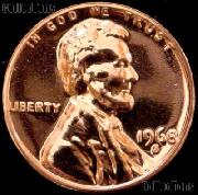 1968-S Lincoln Memorial Penny Lincoln Cent Gem PROOF RED Penny