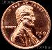 1969-S Lincoln Memorial Penny Lincoln Cent Gem PROOF RED Penny