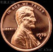 1970-S Small Date Lincoln Memorial Penny Lincoln Cent Gem PROOF RED Penny