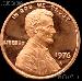 1976-S Lincoln Memorial Penny Lincoln Cent Gem PROOF RED Penny
