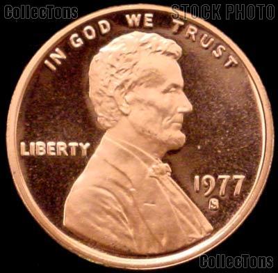 1977-S Lincoln Memorial Penny Lincoln Cent Gem PROOF RED Penny