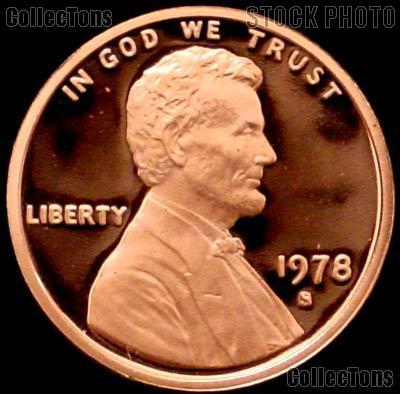 1978-S Lincoln Memorial Penny Lincoln Cent Gem PROOF RED Penny
