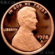 1978-S Lincoln Memorial Penny Lincoln Cent Gem PROOF RED Penny