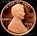 1978-S Lincoln Memorial Penny Lincoln Cent Gem PROOF RED Penny