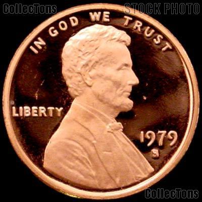 1979-S Type 1 Lincoln Memorial Penny Lincoln Cent Gem PROOF RED Penny