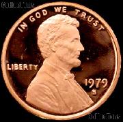 1979-S Type 1 Lincoln Memorial Penny Lincoln Cent Gem PROOF RED Penny