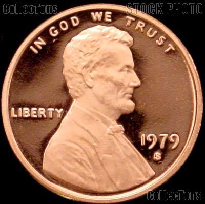 1979-S Type 2 Lincoln Memorial Penny Lincoln Cent Gem PROOF RED Penny