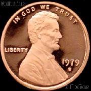 1979-S Type 2 Lincoln Memorial Penny Lincoln Cent Gem PROOF RED Penny