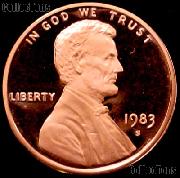 1983-S Lincoln Memorial Penny Lincoln Cent Gem PROOF RED Penny