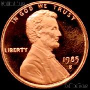 1985-S Lincoln Memorial Penny Lincoln Cent Gem PROOF RED Penny