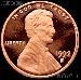 1992-S Lincoln Memorial Penny Lincoln Cent Gem PROOF RED Penny