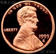1999-S Lincoln Memorial Penny Lincoln Cent Gem PROOF RED Penny