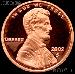 2002-S Lincoln Memorial Penny Lincoln Cent Gem PROOF RED Penny