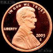 2003-S Lincoln Memorial Penny Lincoln Cent Gem PROOF RED Penny