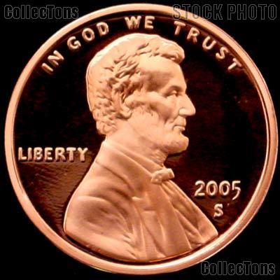 2005-S Lincoln Memorial Penny Lincoln Cent Gem PROOF RED Penny