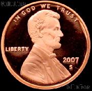 2007-S Lincoln Memorial Penny Lincoln Cent Gem PROOF RED Penny