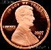 2007-S Lincoln Memorial Penny Lincoln Cent Gem PROOF RED Penny