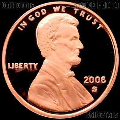 2008-S Lincoln Memorial Penny Lincoln Cent Gem PROOF RED Penny