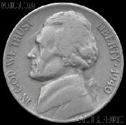 1940 Jefferson Nickel Circulated G-4 or Better