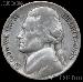 1944-D Jefferson Silver War Nickel Circulated G-4 or Better