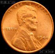1944 Lincoln Wheat Cent GEM BU RED Penny for Album