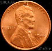 1944-S Lincoln Wheat Cent GEM BU RED Penny for Album