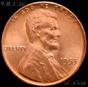 1953 Lincoln Wheat Cent GEM BU RED Penny for Album