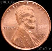1953-D Lincoln Wheat Cent GEM BU RED Penny for Album