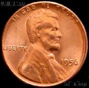 1956 Lincoln Wheat Cent GEM BU RED Penny for Album