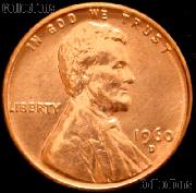 1960-D Small Date Lincoln Memorial Cent GEM BU RED