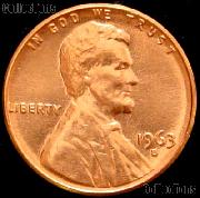 1963-D Lincoln Memorial Cent GEM BU RED Penny