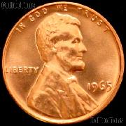 1965 SMS Lincoln Memorial Cent GEM BU RED Penny