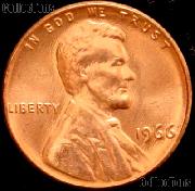 1966 Lincoln Memorial Cent GEM BU RED Penny