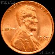 1967 Lincoln Memorial Cent GEM BU RED Penny