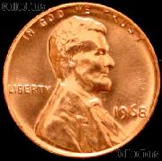 1968 Lincoln Memorial Cent GEM BU RED Penny