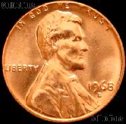1968-D Lincoln Memorial Cent GEM BU RED Penny