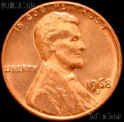 1968-S Lincoln Memorial Cent GEM BU RED Penny